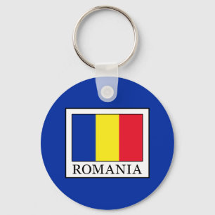 Romania Keychain