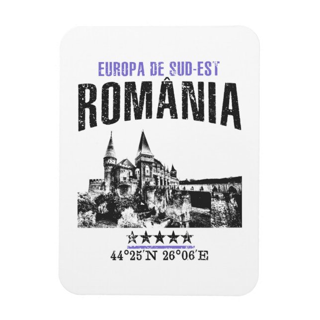 România Magnet (Vertical)