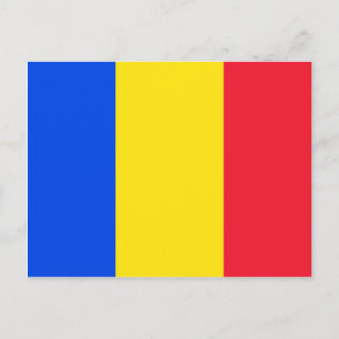 Romania, Romania flag Postcard