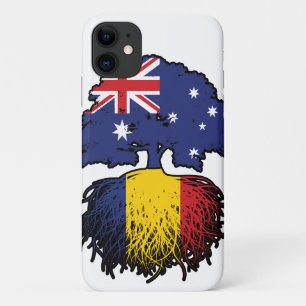 Romania Romanian Australian Australia Tree Roots iPhone 11 Case