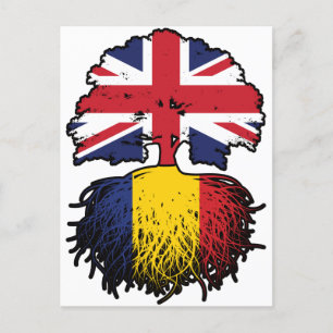 Romania Romanian British UK United Kingdom Britain Postcard
