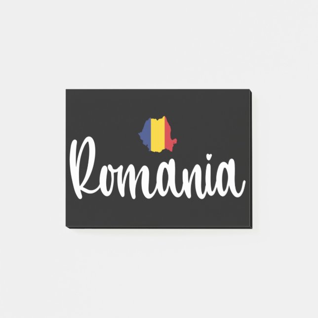 Romania Romanian Romanians Post-it Notes (Front)