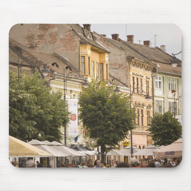 Romania, Sibiu. New Town. RF) Mouse Pad (Front)