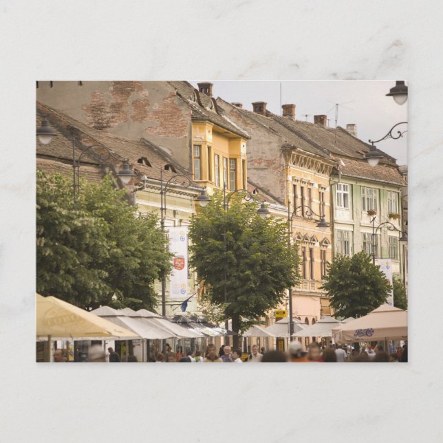 Romania, Sibiu. New Town. RF) Postcard (Front)
