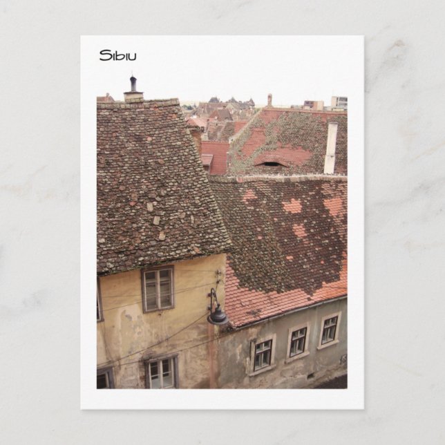Romania, Sibiu Postcard (Front)