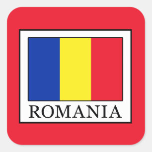 Romania Square Sticker