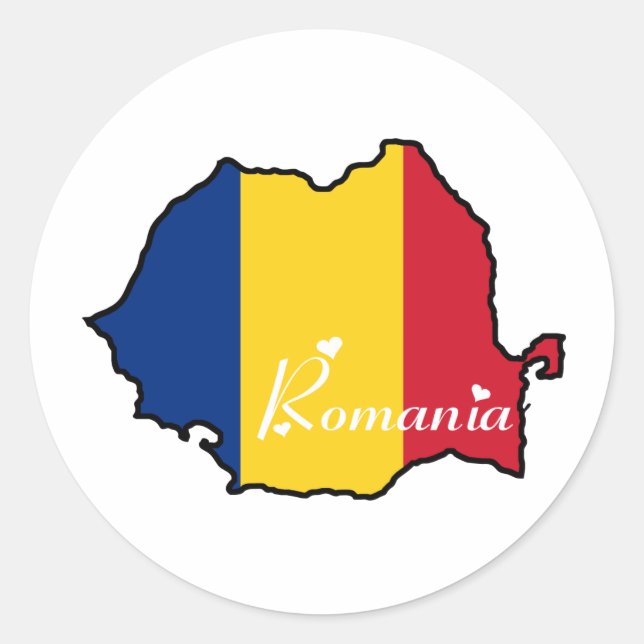 Romania Sticker (Front)