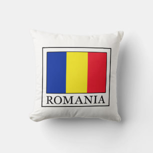 Romania Throw Pillow