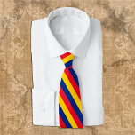 Romania Ties, fashion Romanian Flag business Tie<br><div class="desc">Neck Tie: Patriotic Romanian Flag fashion and Romania business design - love my country,  office wear,  travel,  national patriots / sports fans</div>
