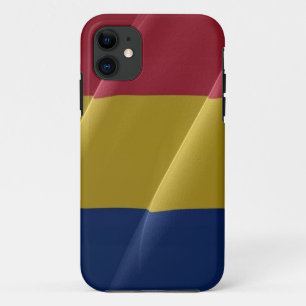Romania Waving Flag - iPhone 11 Case