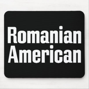 Romanian American Mouse Pad