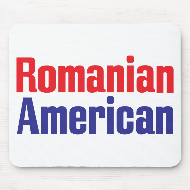 Romanian American Mouse Pad (Front)