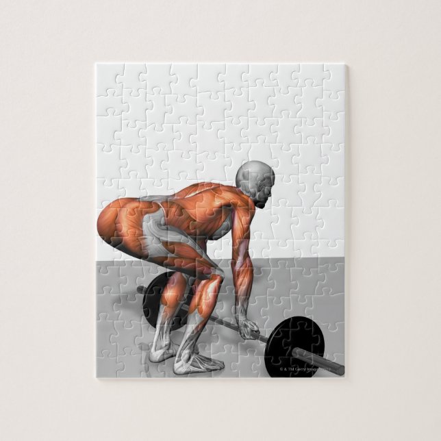 Romanian Deadlift 2 Jigsaw Puzzle (Vertical)