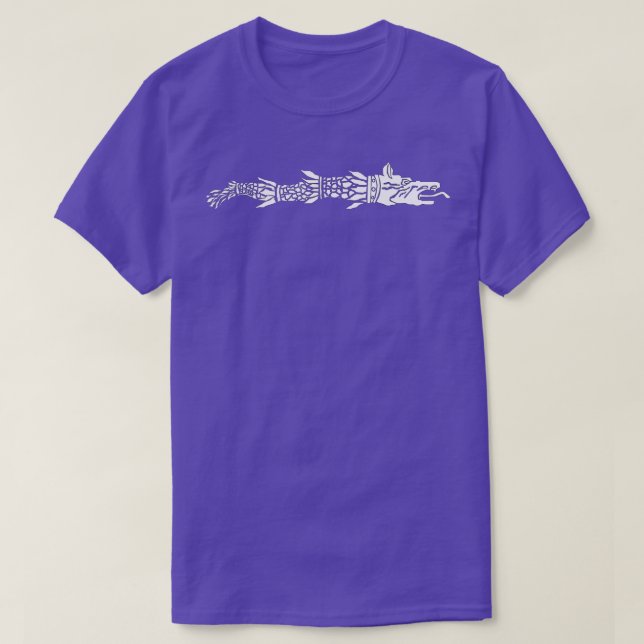 Romanian Flag Dacian Wolf  T-Shirt (Design Front)