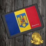 Romanian flag fashion, Romania patriots / sports Trifold Wallet<br><div class="desc">WALLETS: Romania & Romanian Flag fashion - love my country,  travel gifts,  grandpa birthday,  national patriots / sports fans</div>
