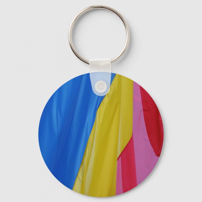 Romanian Flag Key Chain (Front)