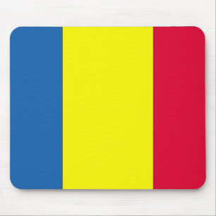 Romanian Flag Mouse Pad