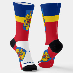 Romanian Flag Patriotic, Sustainable Romania Socks