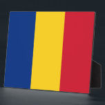 Romanian Flag Plaque<br><div class="desc">Add a touch of Romanian pride to your decor with our exclusive plaque featuring the flag of Romania! Crafted with meticulous attention to detail, this plaque is more than just a decorative item; it’s a celebration of Romania’s heritage and cultural pride. The vibrant design prominently displays the iconic Romanian flag,...</div>