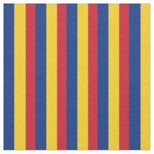 Romanian Flag & Romania Trendy Fabric /fashion