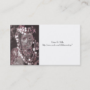 Romanian Gypsy Champagne Colours Business Card