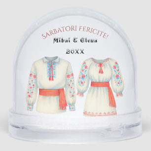  Romanian Heritage Traditions Transylvania Romania Snowglobe