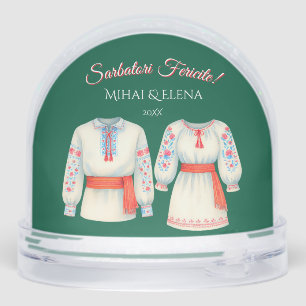 Romanian Heritage Traditions Transylvania Romania Snowglobe