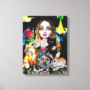 Romanian Princess Canvas Print