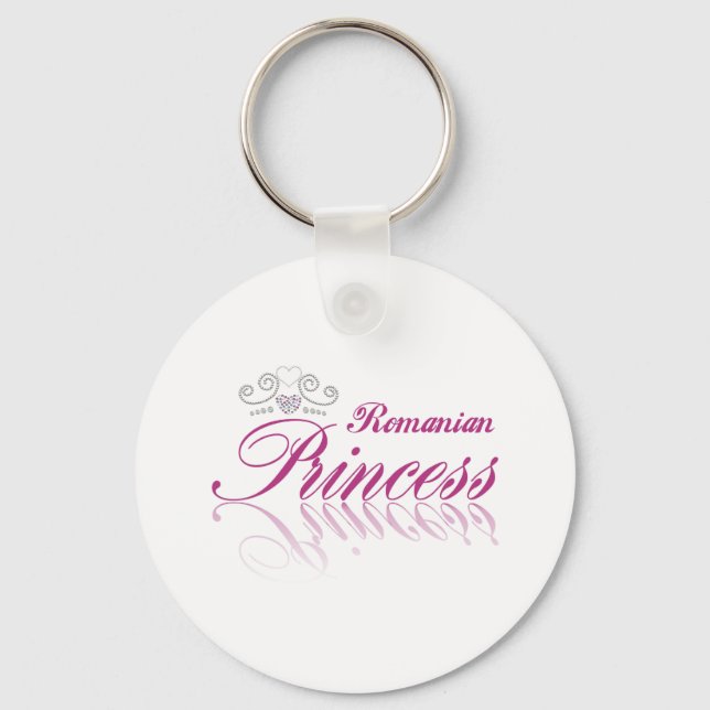 Romanian Princess Keychain (Front)