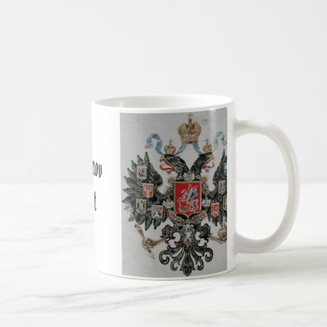 Romanov Crest, Romanov Crest, Romanov Crest Coffee Mug (Right)