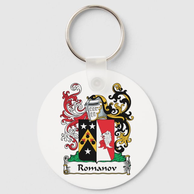 Romanov Family Crest Keychain (Front)