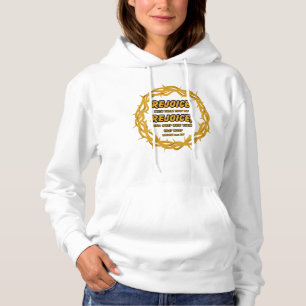 Romans 12:15 KJV Bible Scripture Verse Women's Hoodie