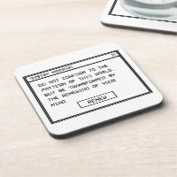 Romans 12:2 Black and White Computer Alert Window
