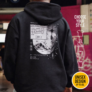 Romans 12:2 Do not conform Christian Retrowave Hoodie