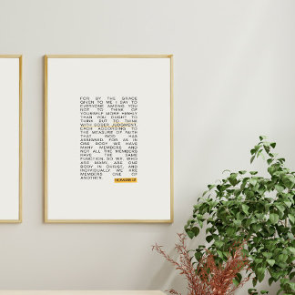 Romans 12 poster