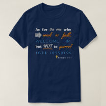 Romans 14:1, Christian Bible Verse Inspirational