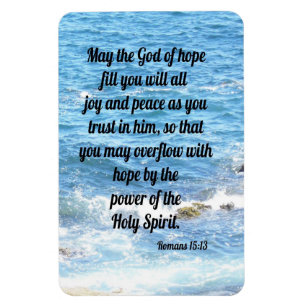 Romans 15:13. Refrigerator Magnet