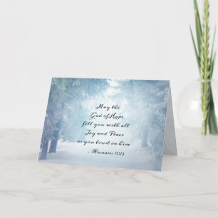 Romans 15:13 The God of Hope Card