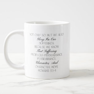 Romans 53:4 Hope Bible Verse Mug 