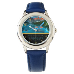 Romans 6:23 moutain lake gold watch