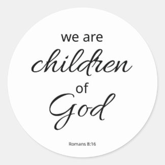 Romans 8:16 Sticker | Children of God