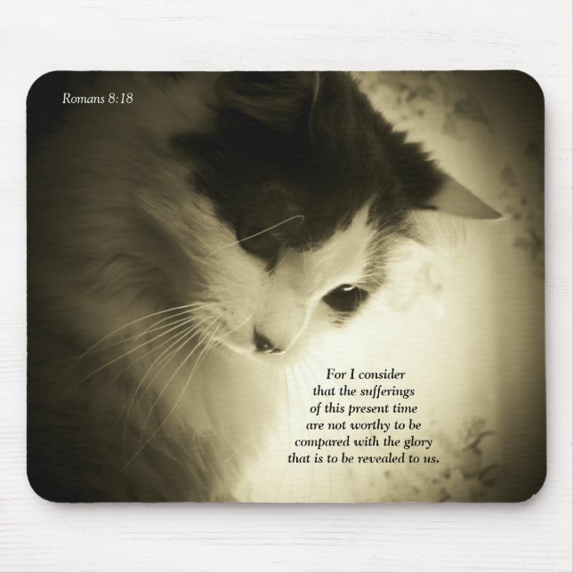 Romans 8:18 Glory Mouse Pad (Front)