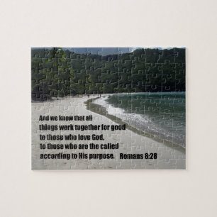 Romans 8:28 All things work together for good... Jigsaw Puzzle