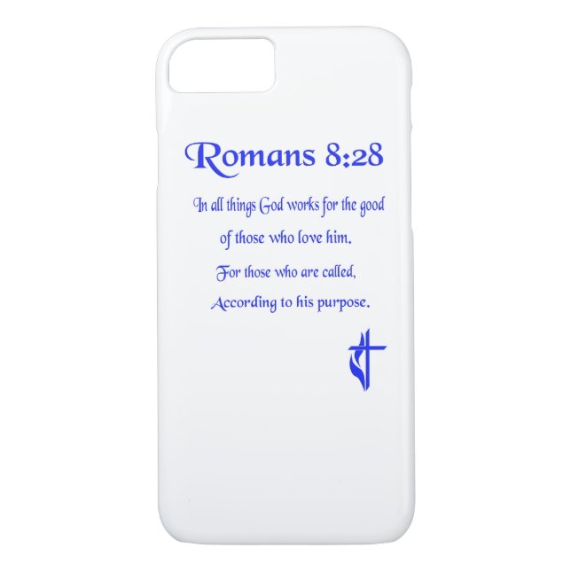 Romans 8:28 Case-Mate iPhone case (Back)