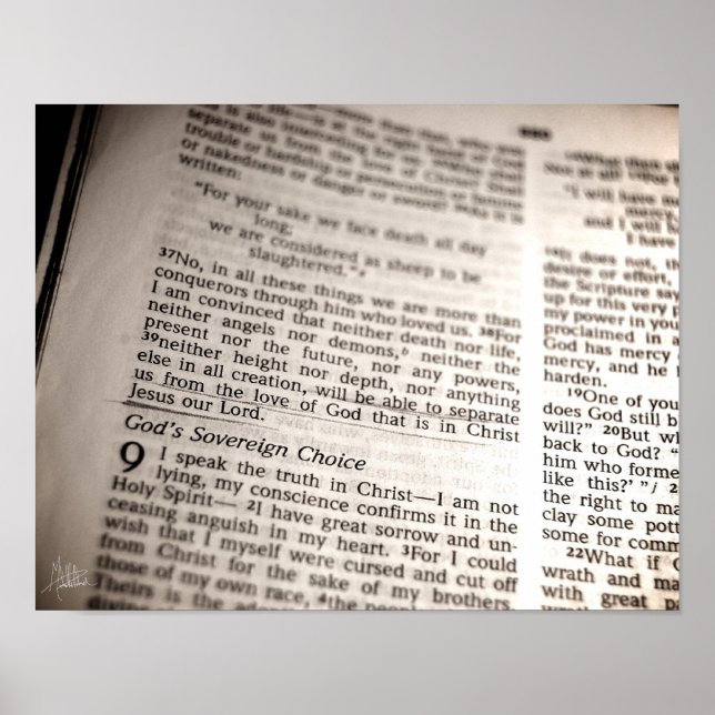 Romans 8:38-39 Print (Front)