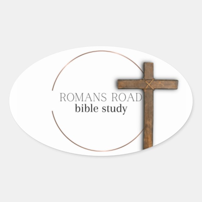Romans Road Bible Study Sticker (Front)