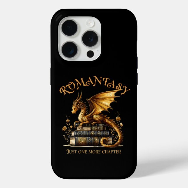 Romantasy Dragon Books Just one more chapter Case-Mate iPhone Case (Back)