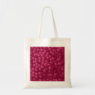 Romantic 3D Red Hearts Pattern-32322 Tote Bag