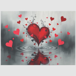Romantic Abstract Gothic Tissue Paper