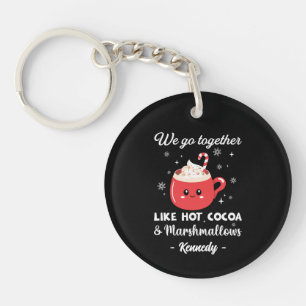 Romantic and Funny Christmas Keychain